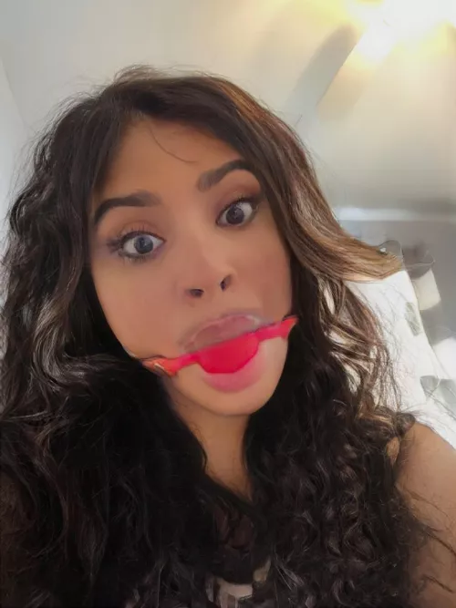 Am I cute in a ball gag? by Capable_Spirit_6859