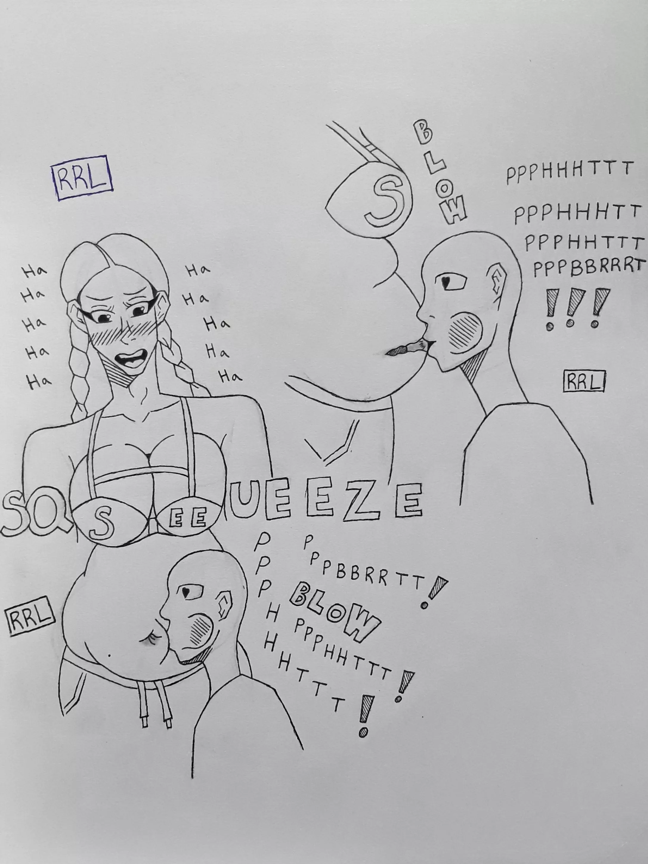 Chubby woman gets raspberries! Raspberry tickling posted by Subject-Staff-3849