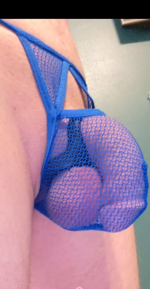 Cockring under mesh thong by absurddecisions