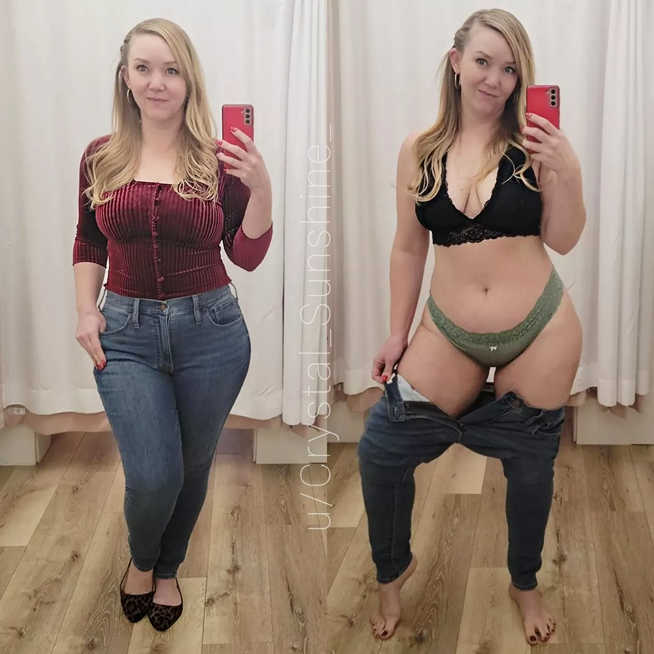 Come fuck me in the dressing room [F49] posted by Crystal_Sunshine_