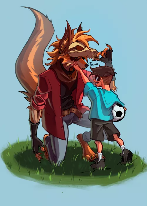 Commission for Jared on FB, tysm <3 (art by me) by Furgotmyname_