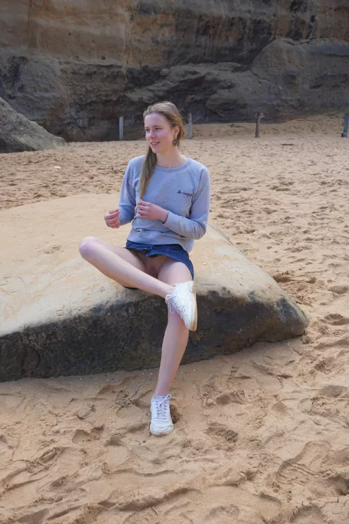 Denim skirts never looked good with panties anyway by Fast-Net2859