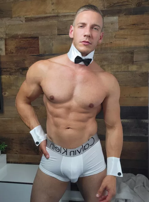 Do I look good in white 🤍 ? by John_fitness91