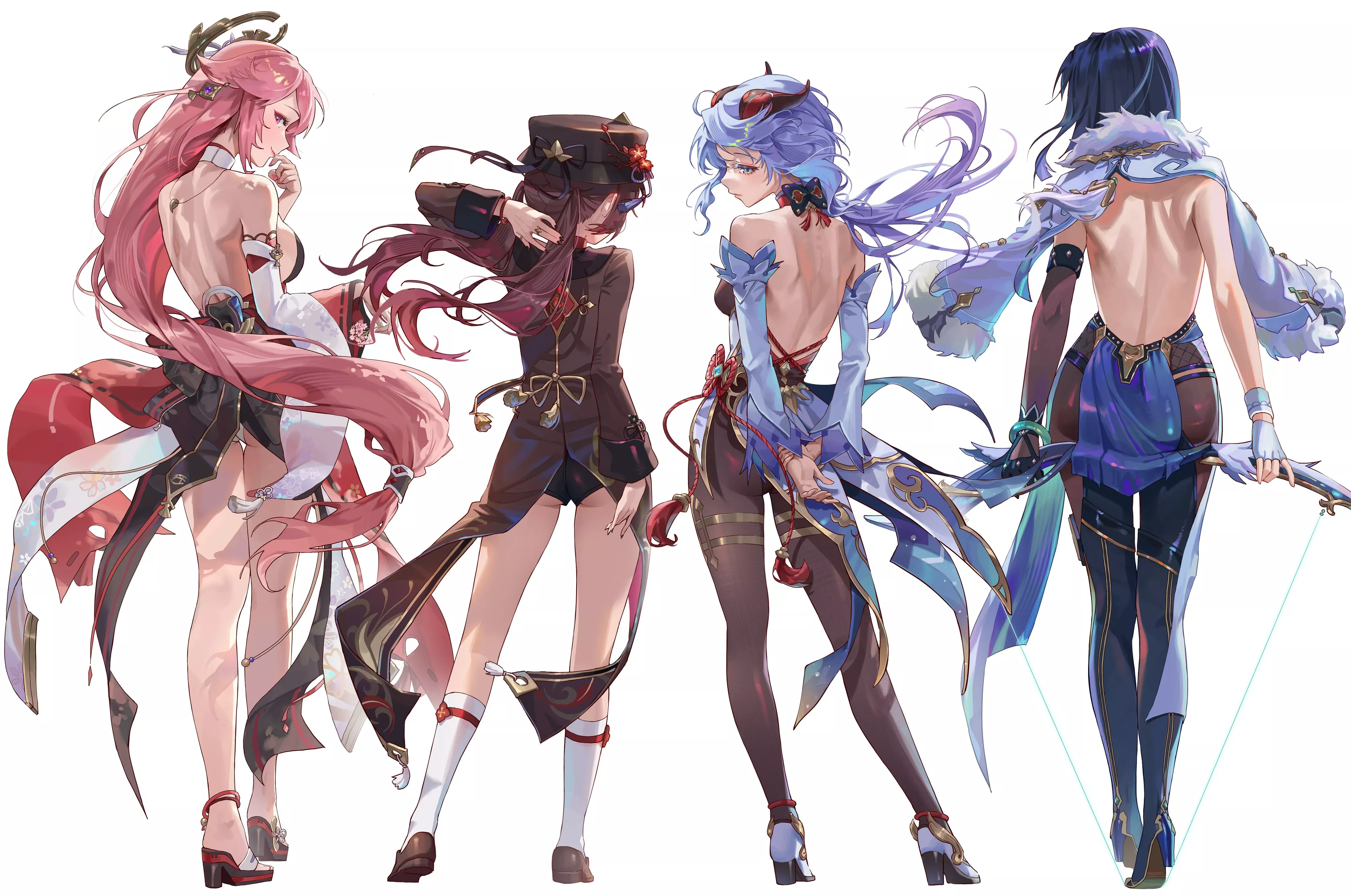 Genshin Waifus Thighs posted by ArmorXIII