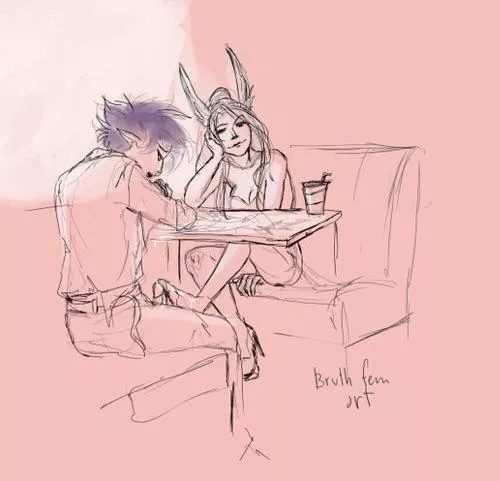 Gentle foot job! [@Bruth fem art] by taffykink