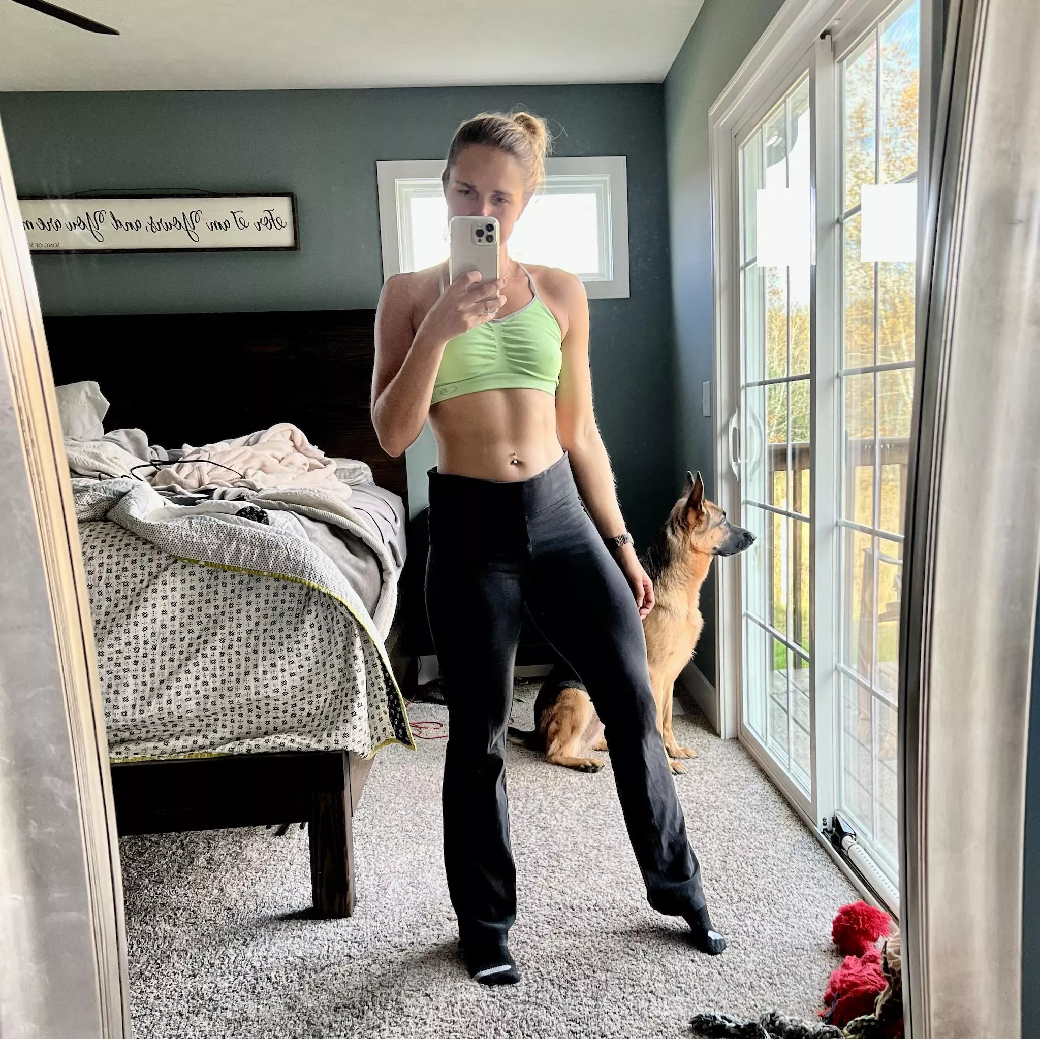 Getting leaner and it is making me happy posted by thehannaray