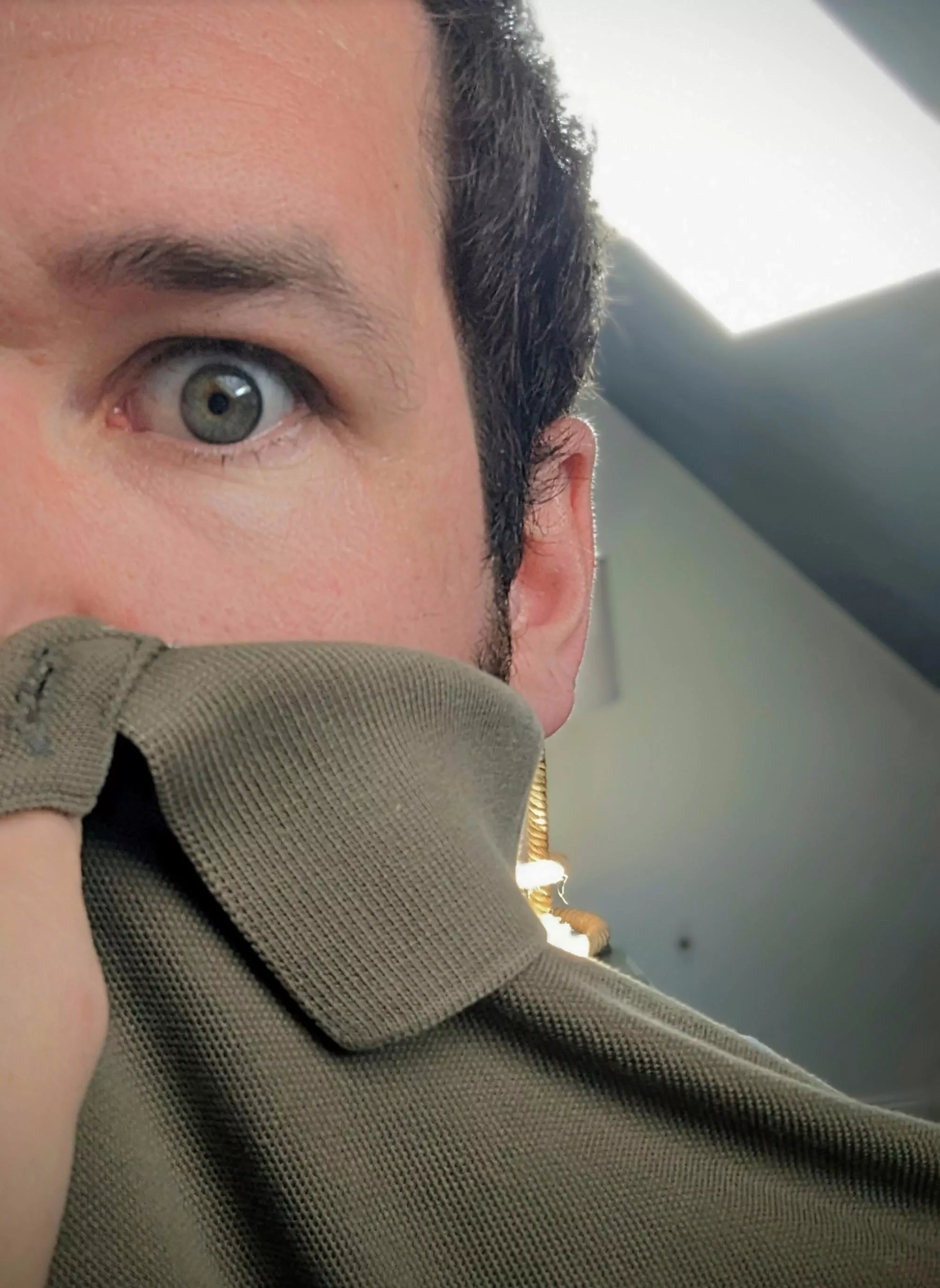 Hard to ignore the eyes when I wear this shirt posted by TheLowB