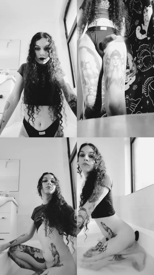 Hips, butt, cock, mean and pretty, what else could you want? by MistressOfTattoo