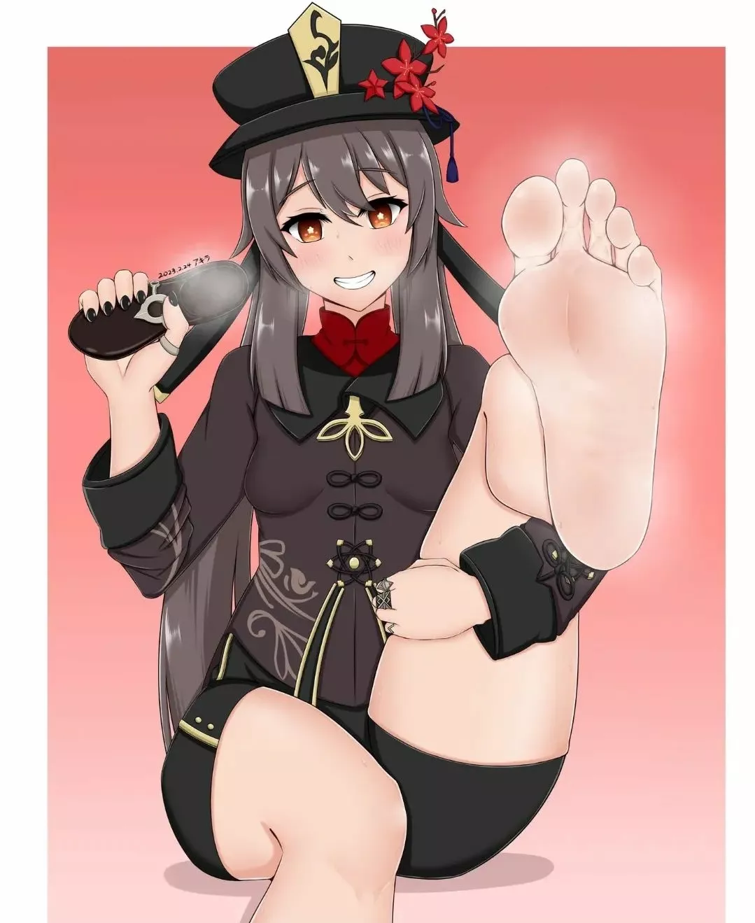 Hu Tao agrees that smell > lick (Scrafty7792) [Genshin Impact] posted by _swefeet