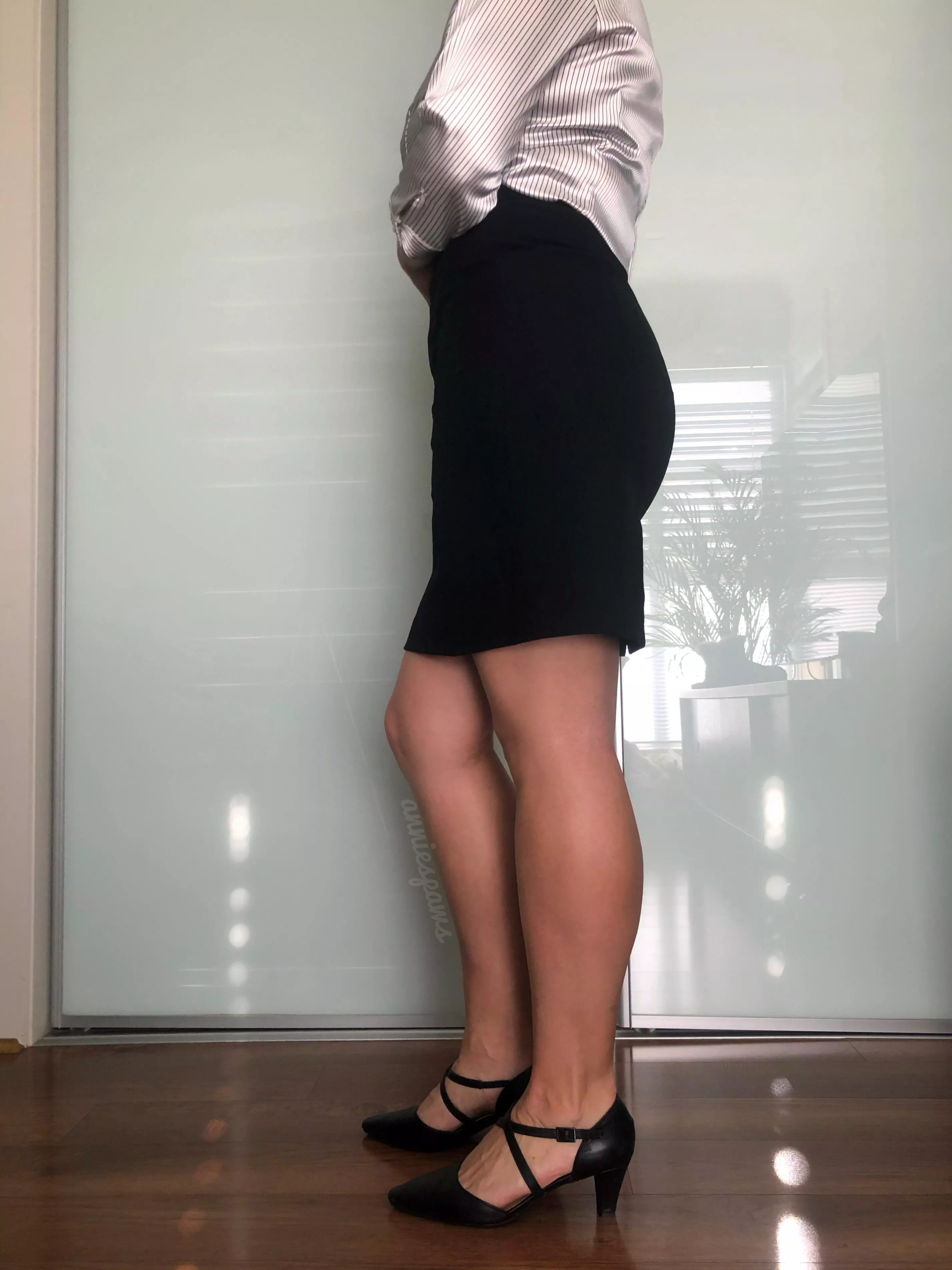 I love the pointy toes of my work heels posted by AnniesPaws