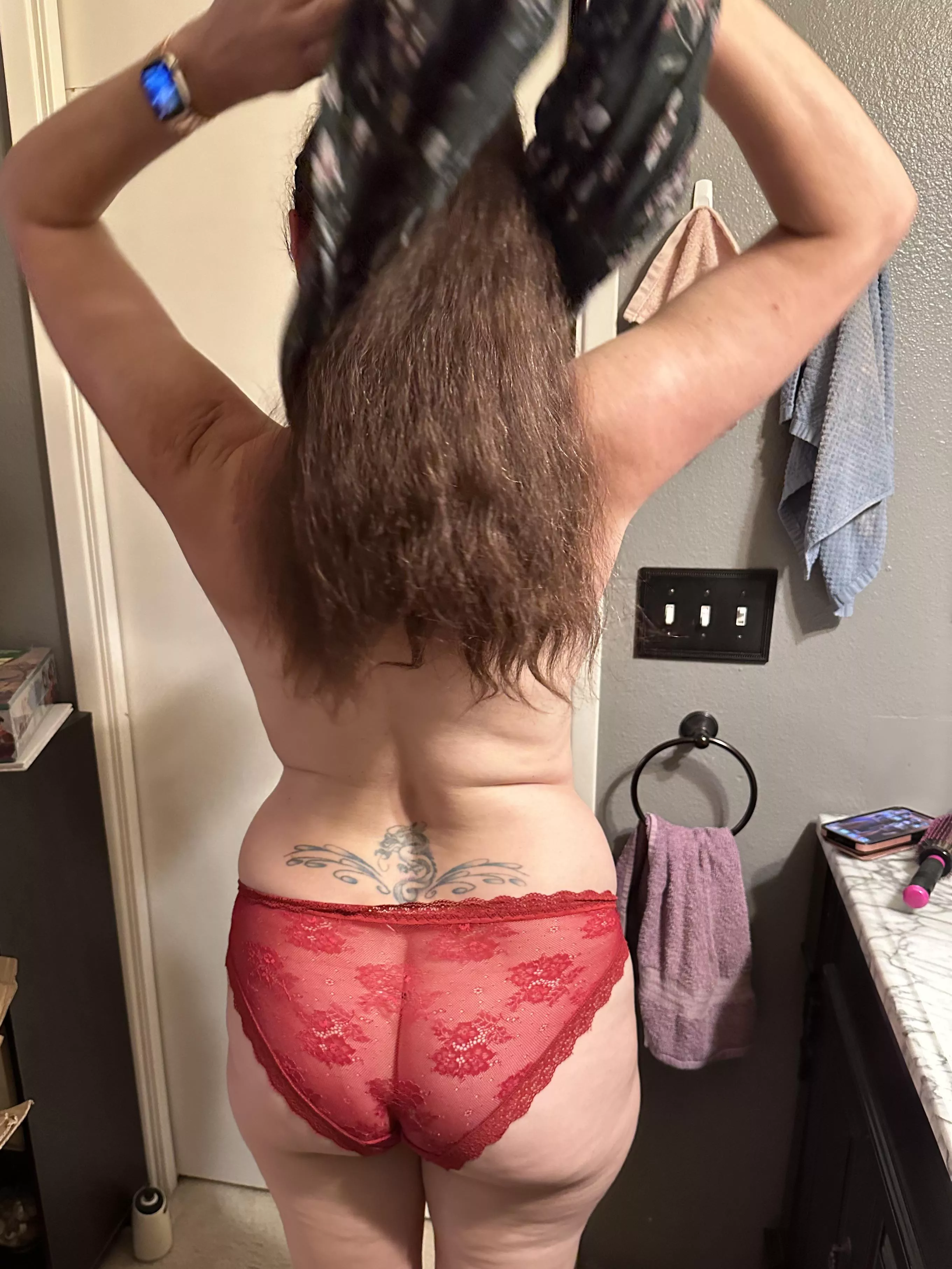 It’s fun being an unassuming milf but wearing panties like this all day. posted by eve3313