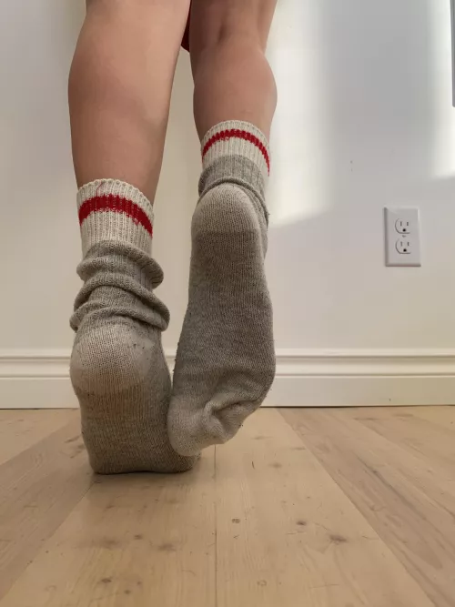 I’ve lived in these all winter… the stinkiest socks I own right now by callme_rach