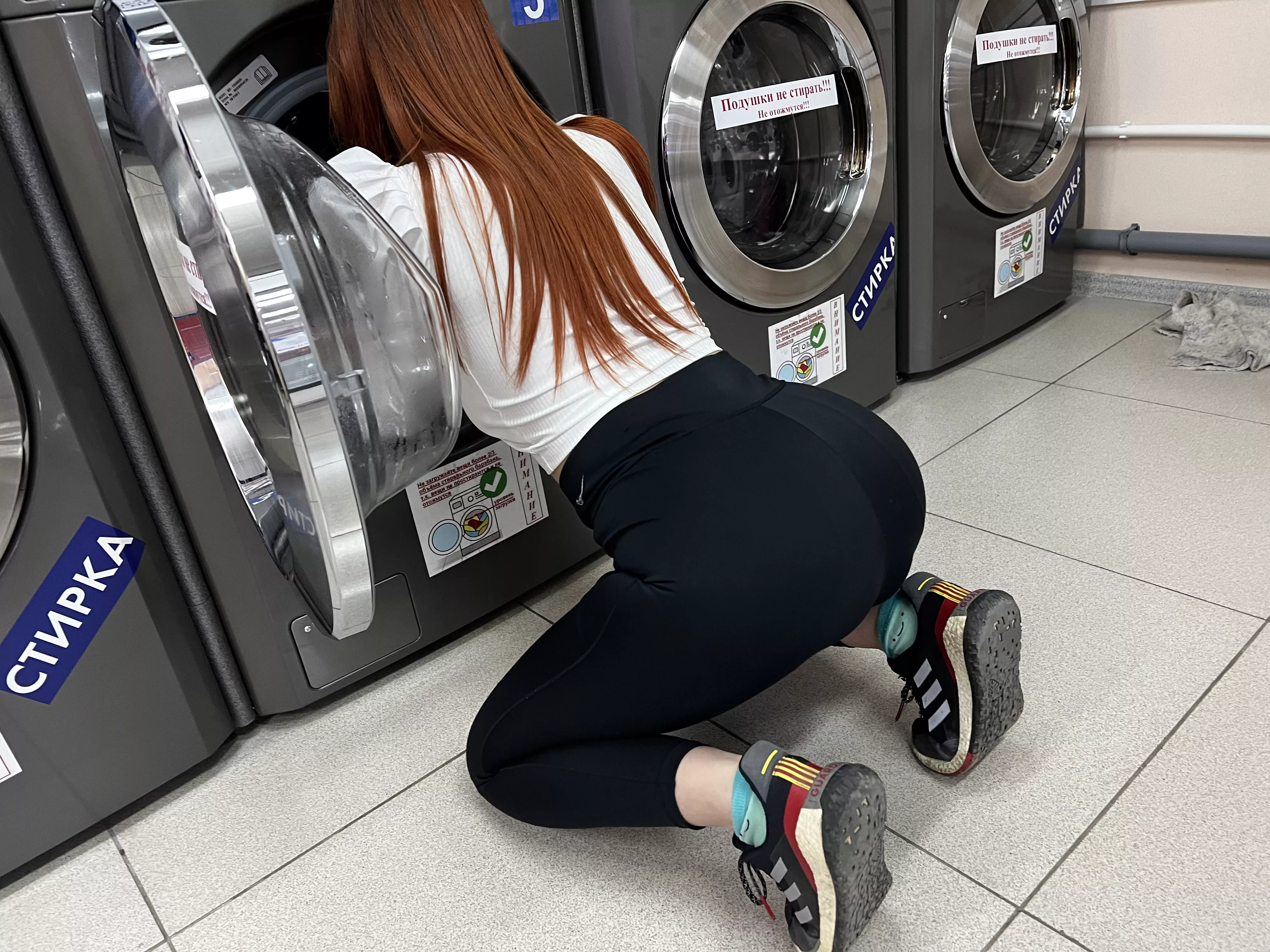 laundry day again 🤪 posted by Dasharkiss_real