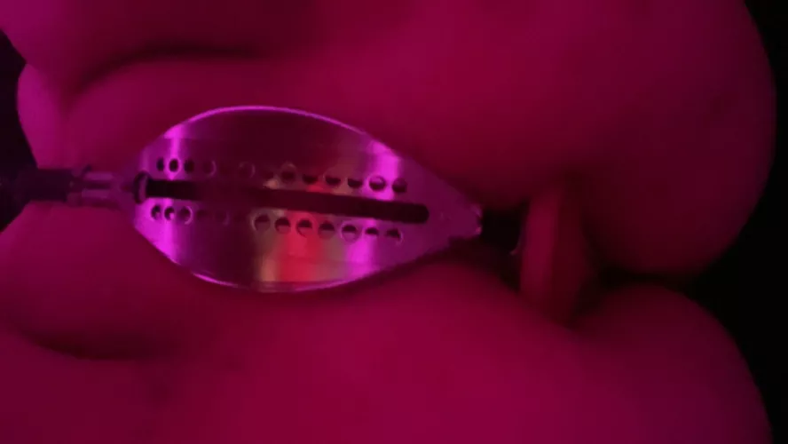 Locked and plugged for the night 🥰 by Princessrapemeat