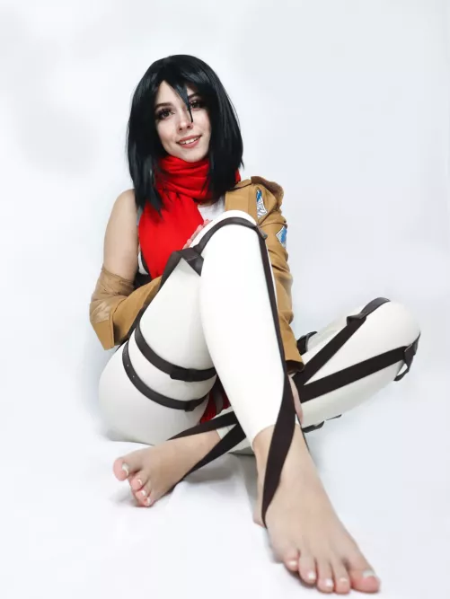 Mikasa Ackerman [AOT] (Fairy Elfie) by fairye1fie