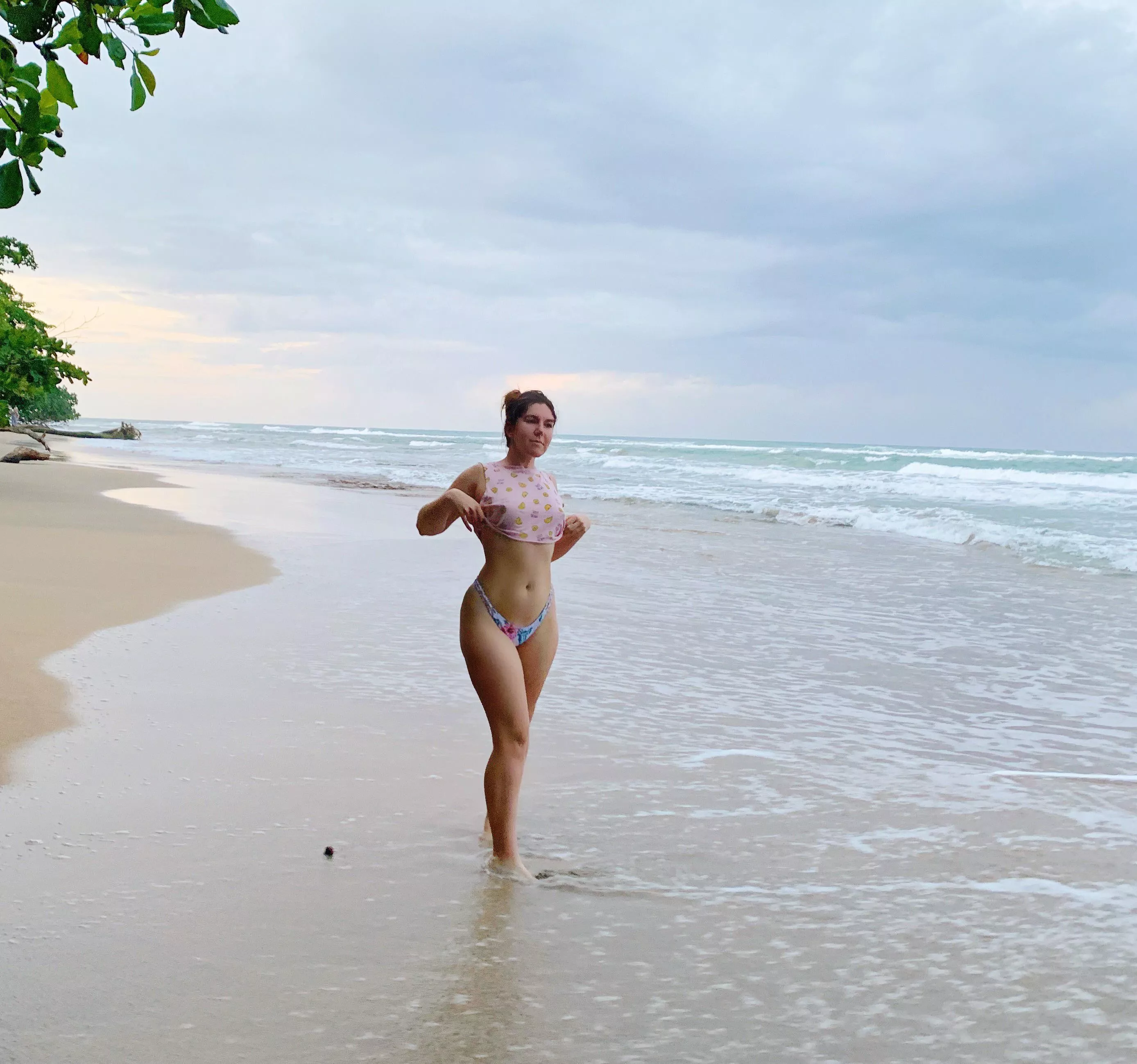 My nipples getting hard on this beach posted by SanyaBootyGirl