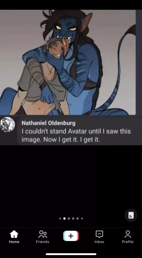 naivii or whatever blue mommy name it was posted by XxPigFetusGamerxX
