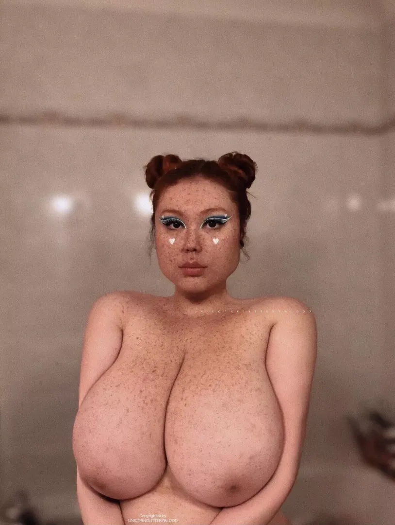 [OC] I think my boobs are the literal definition in this sub posted by Unicornglitteryblood