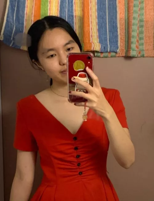 Red dress by Middle-Ad6423