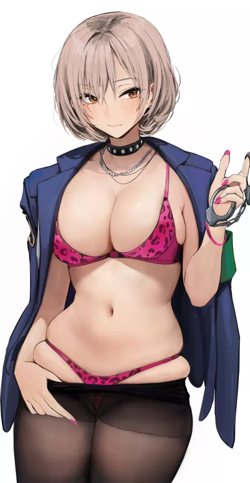 Sexy officer [Artist's Original] by xSaviour_N