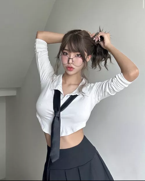 Sexy schoolgirl by ig_yretroh
