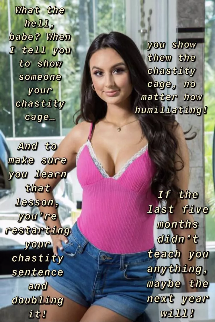 She wants to be sure the lesson sticks! posted by lightfuseandrun