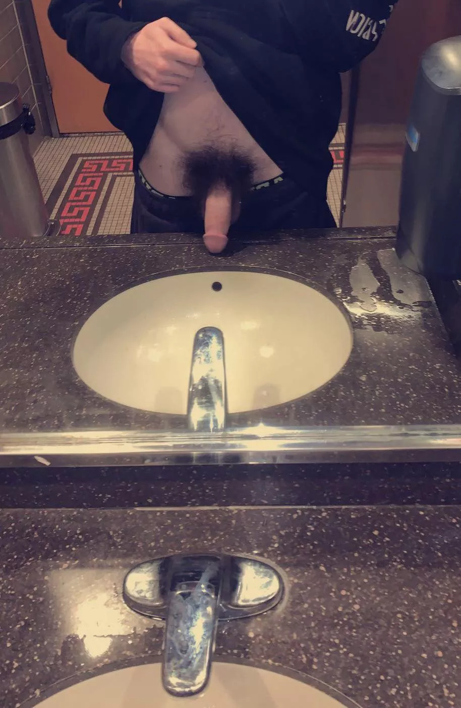 Someone was in the urinal right next to me , if only he knew what he was missing 😔 posted by slytherinwizard