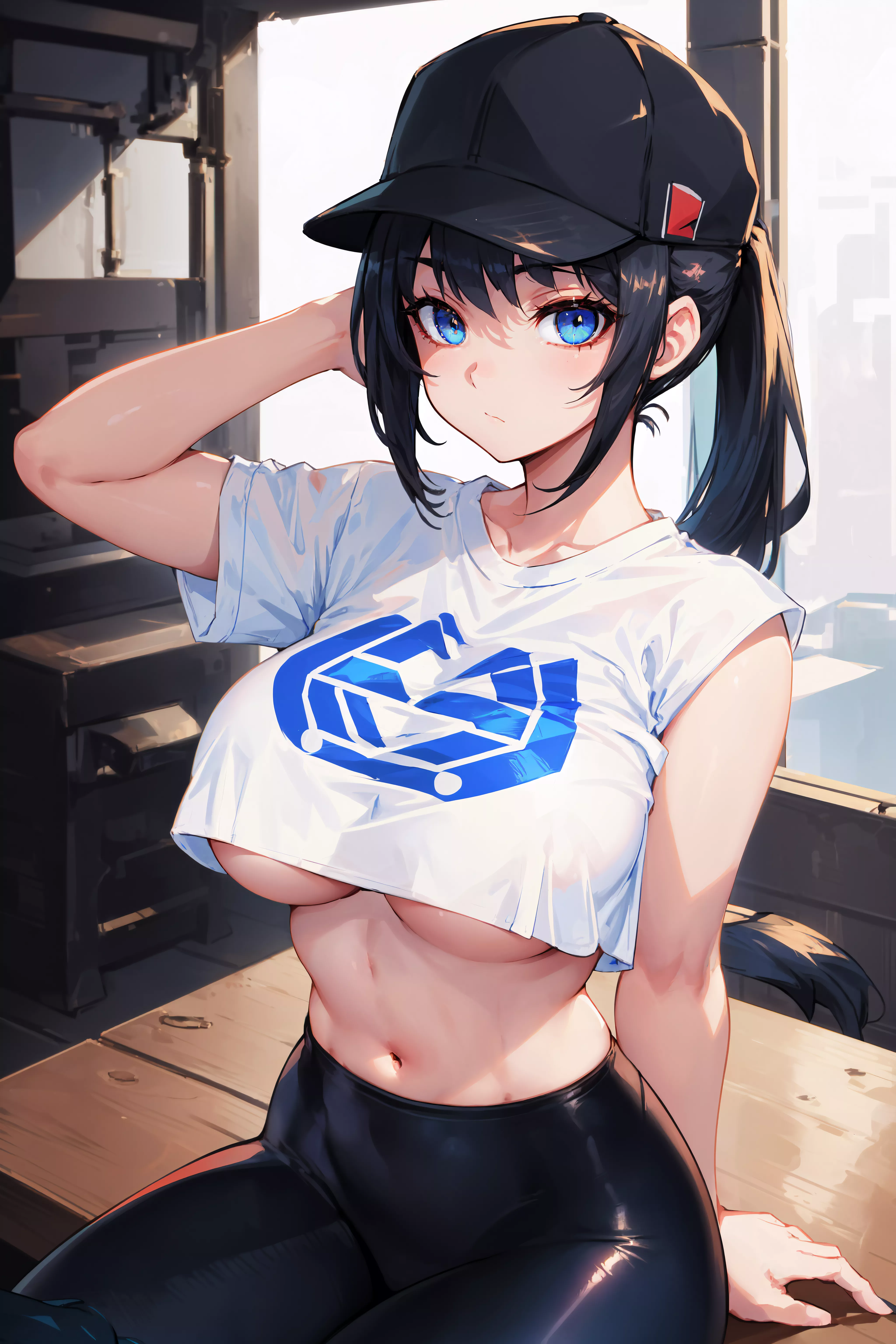 Spats & Underboob posted by CheetahSperm18