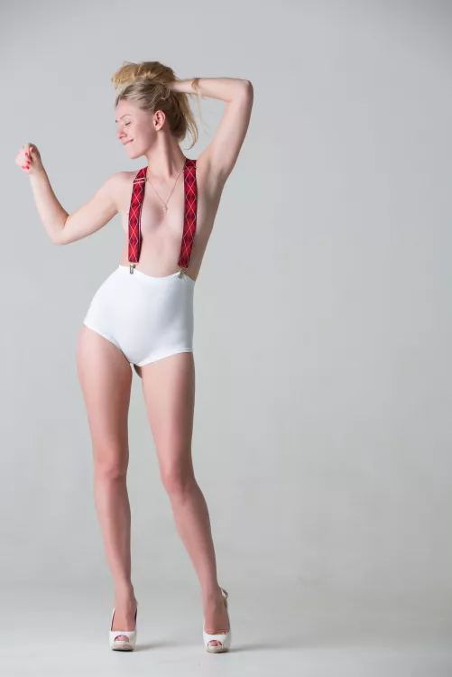 White shorts by famegirls