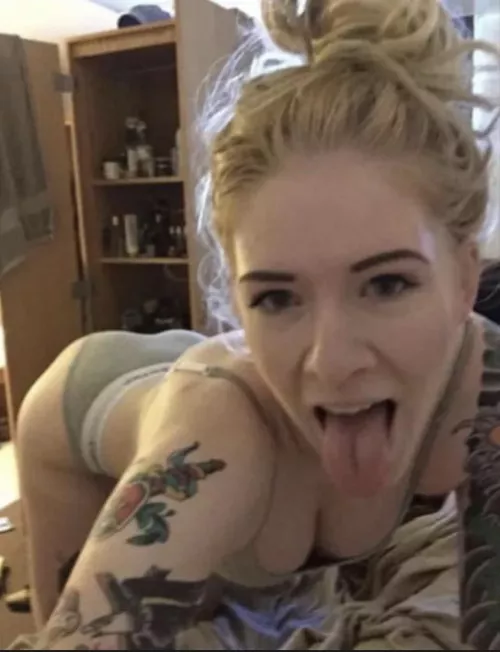 You wanna see what this tongue can do? by DaringBitch