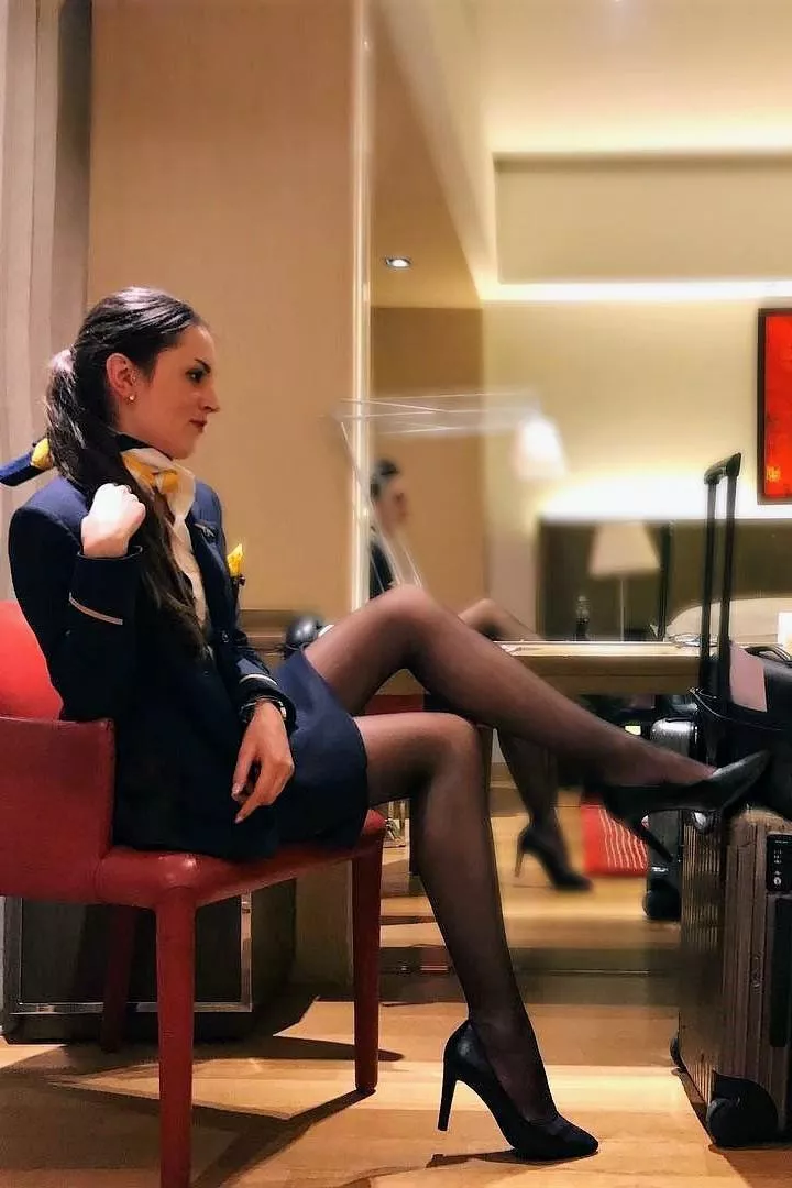 Before your flight posted by womenlegsfan