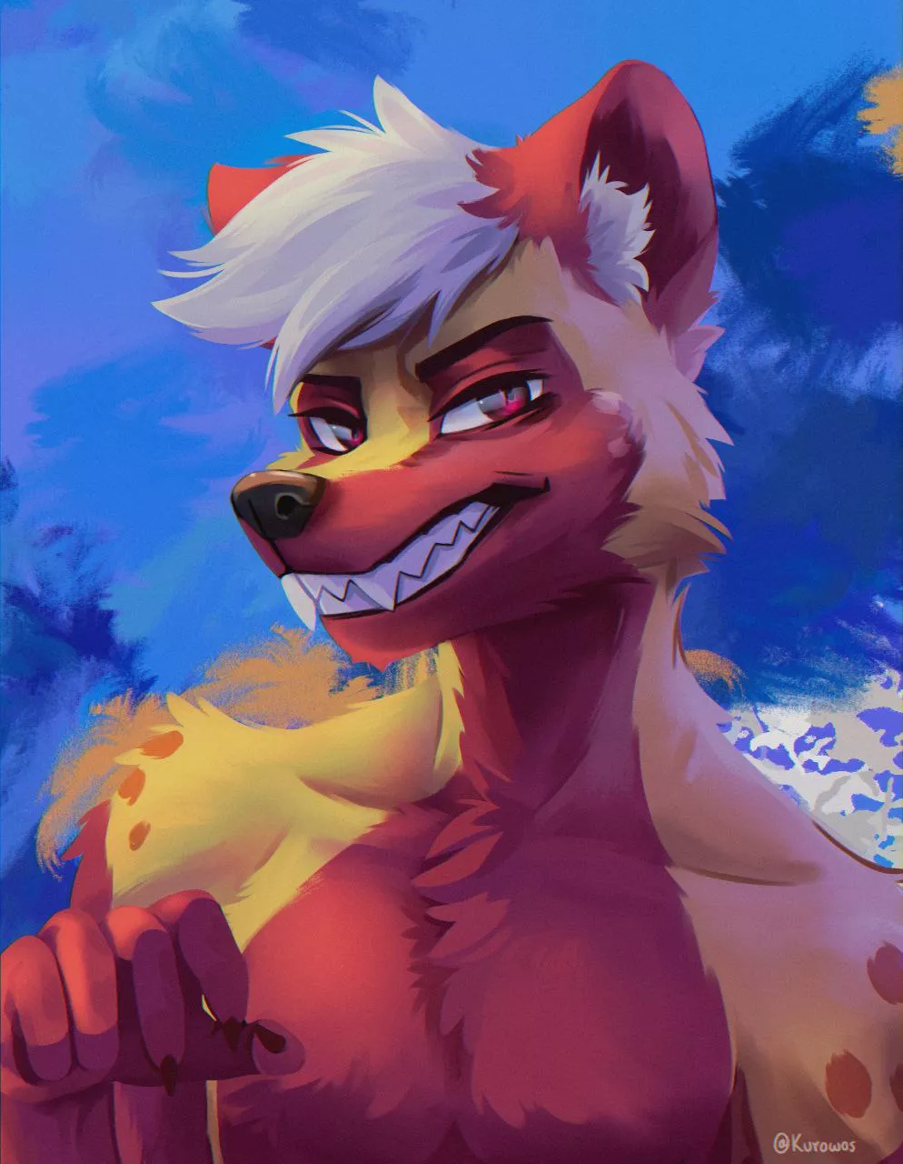 Bust commission! (Art by me @Kurowos on Twitter) posted by Kurowos