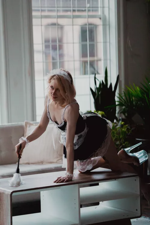 Cleaning up just to get dirty by Sennanova