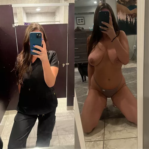Day and night [f] [oc] by baileymilburnxo