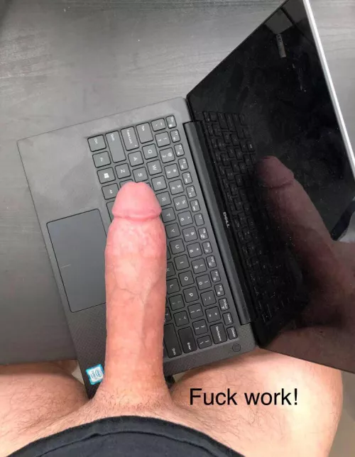 Does it look like I was working hard? by CaptainAwesomeDog