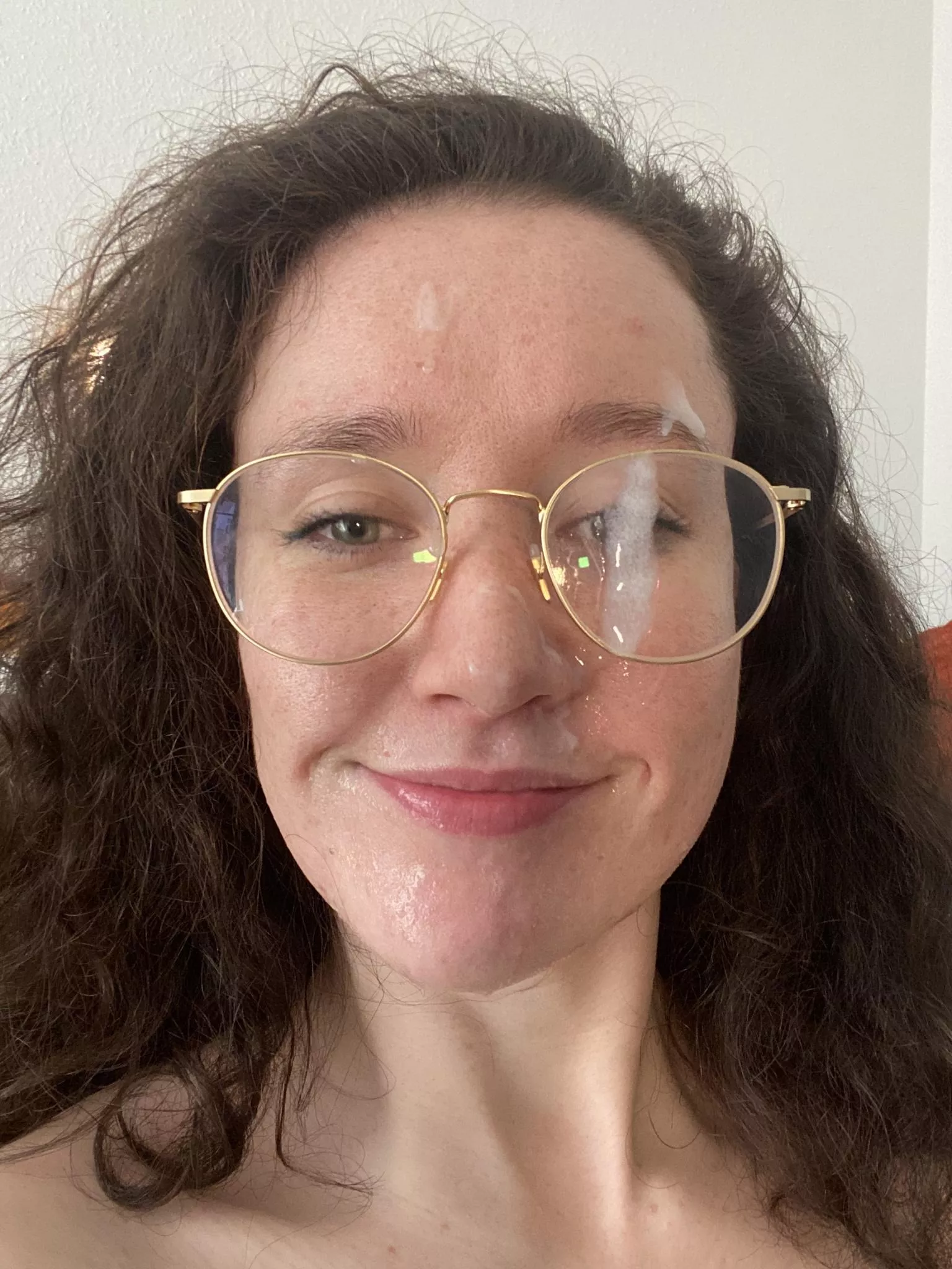 I love having cum drip off my glasses posted by josie__boo