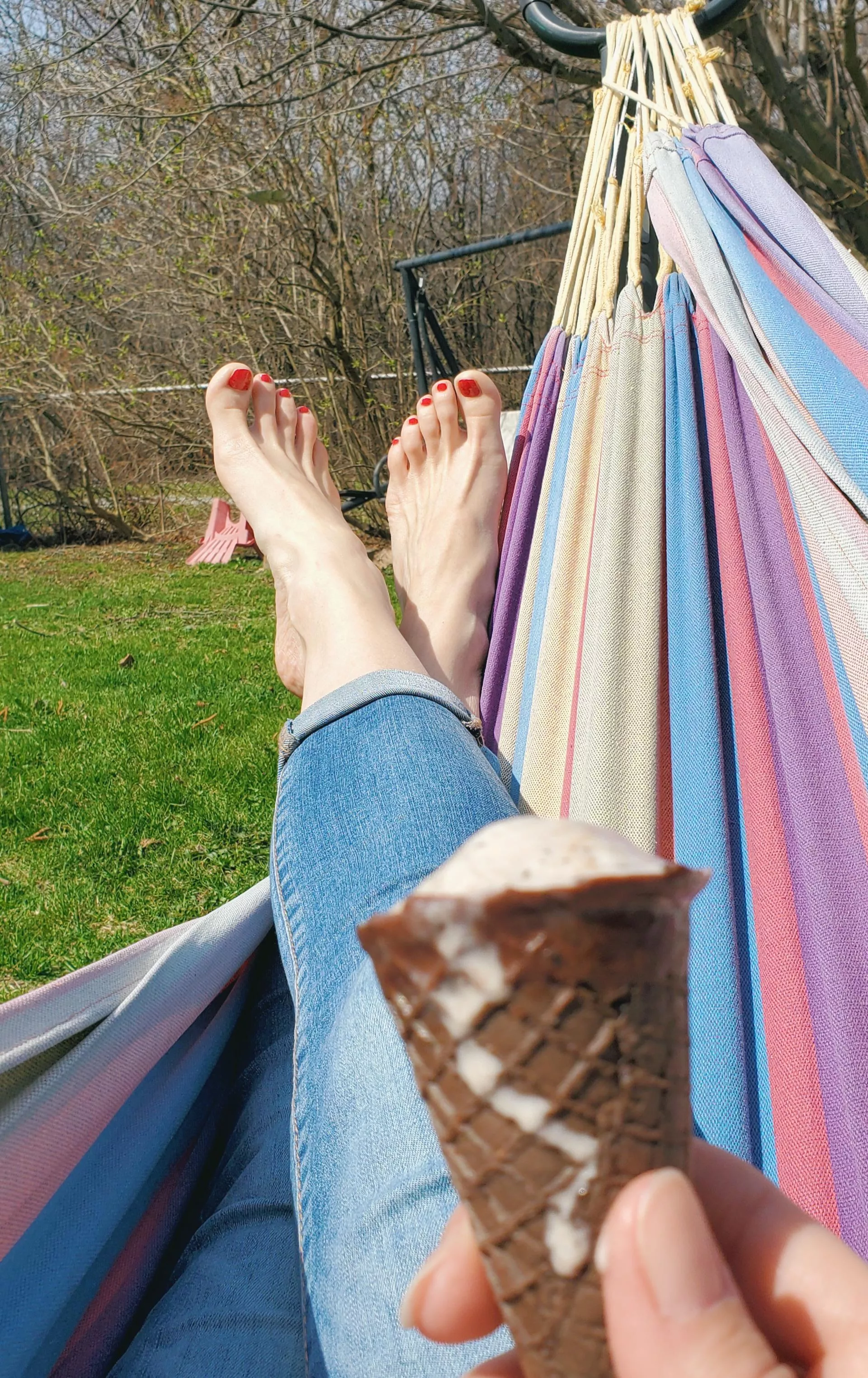 I'm having my dessert, and you should have your posted by popruzhinka