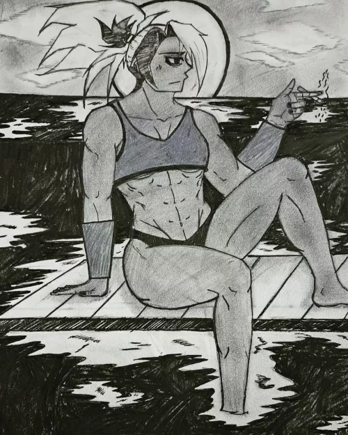 Lone Smoke [OC] @Neo-Ware by Rev-10