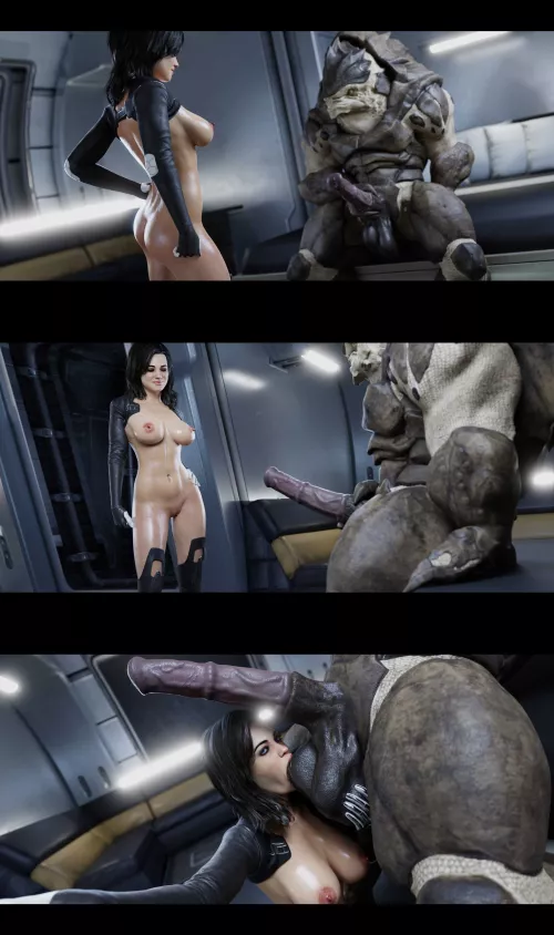 Miranda and the Krogan (Stephanie) [Mass Effect] by Ankoku-Kishi