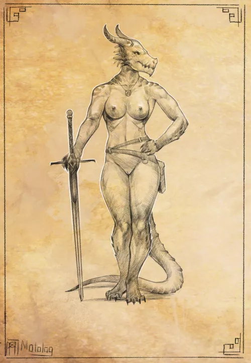 [OC] Dragonborn by Njarla