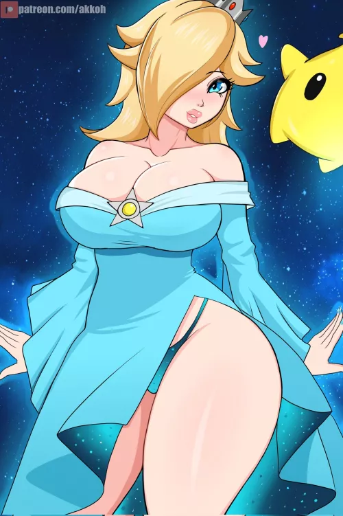 Princess Rosalina(Akkoh)[Super Mario Galaxy] by CBlaster9000