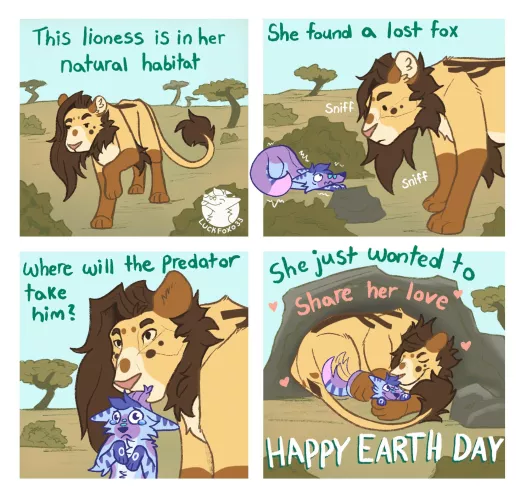 Show the Earth some love🌎 (@LuckFoxo33) by LuckFoxo33