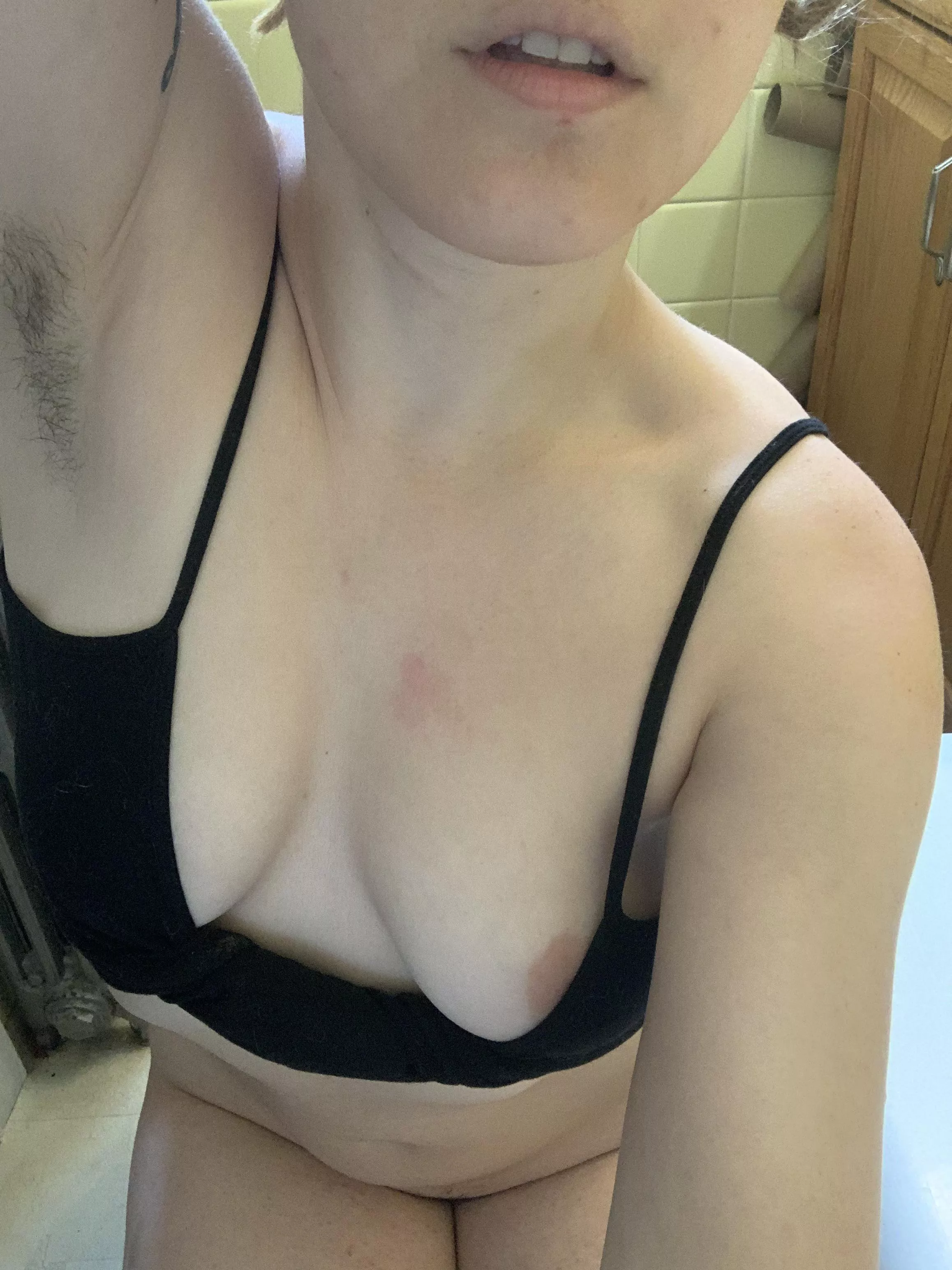 Sometimes i grow out my armpit hair posted by Rastagoldilox