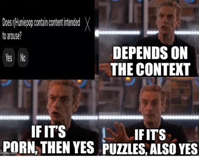 When you’re a virgin by CHOICE, you have very strange turn-ons. by -FoolProofGaming-