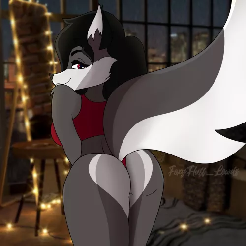 Wolf booty (f) by FoxyFluff_Lewds