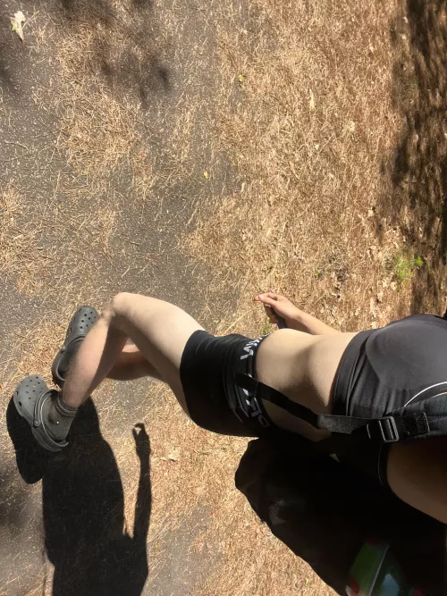 19 In public park woods by Bookkeeper-Kooky