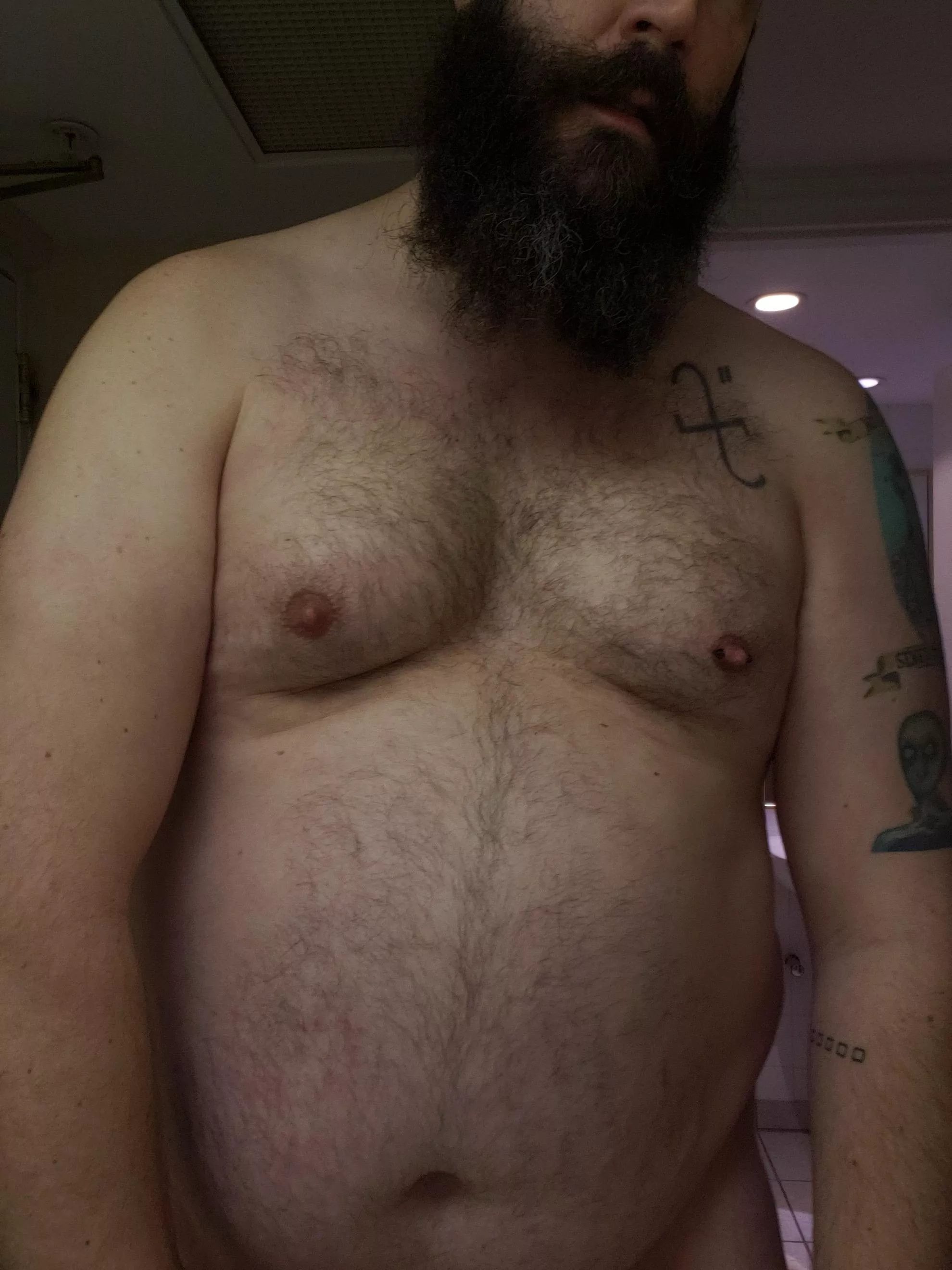 (43) Tall, fuzzy, Daddy bear top. Come on in for a hug posted by harlanparamore