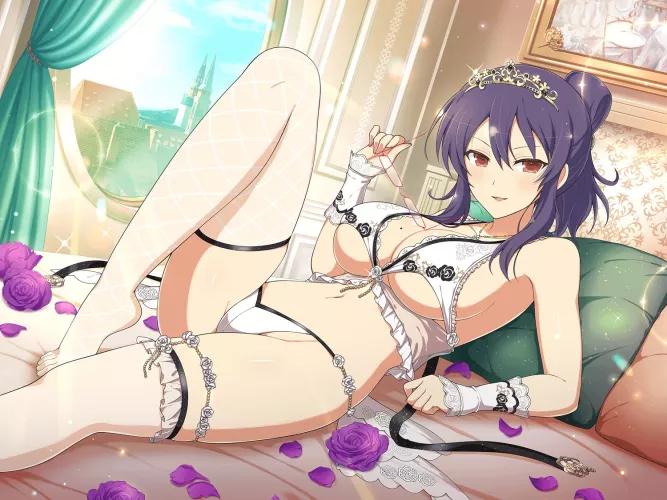 A hot princess in her lovely lingerie by RainDMask