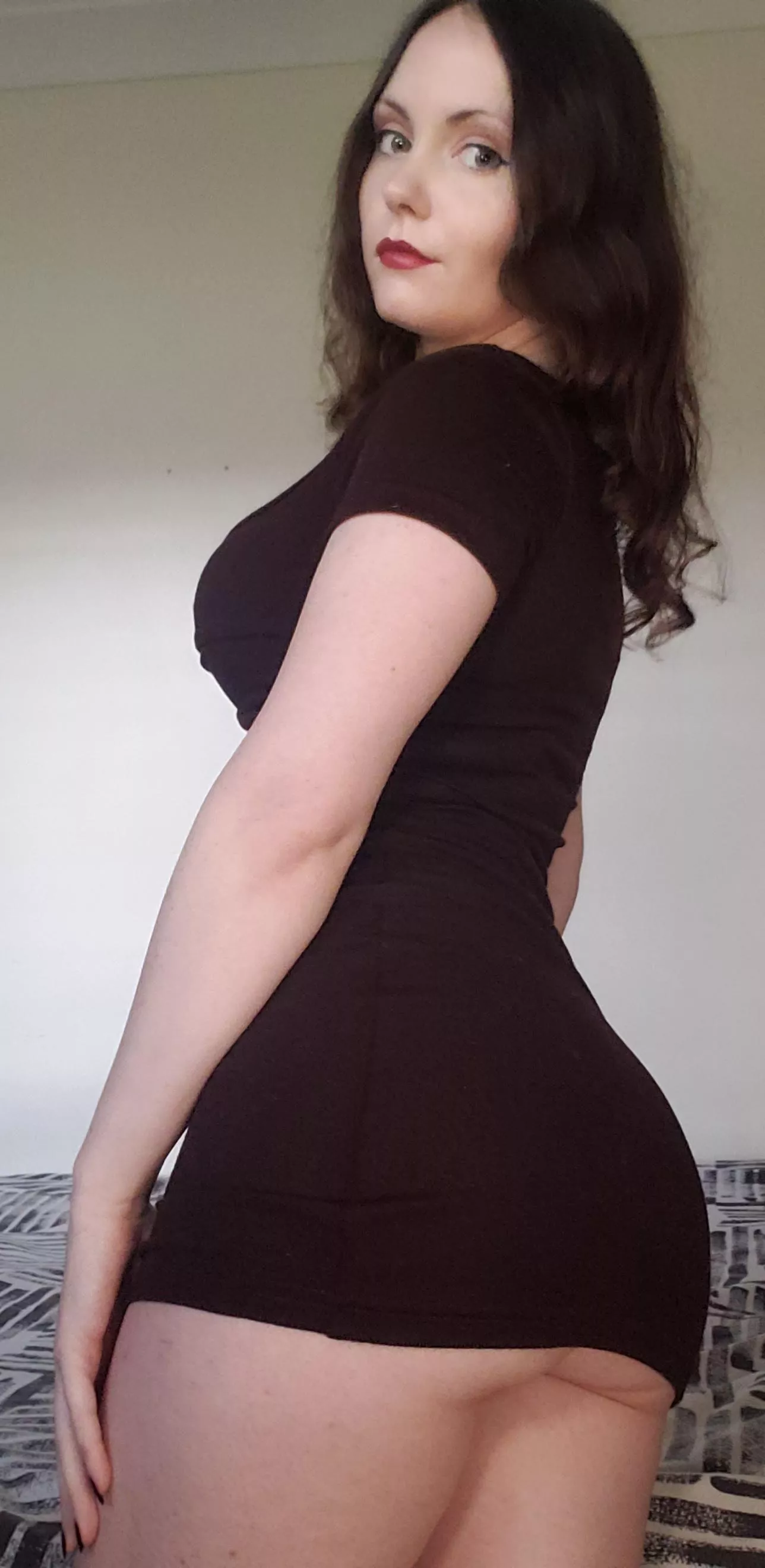 A little peek of cheek to brighten your feed posted by TeenyTinyMiki