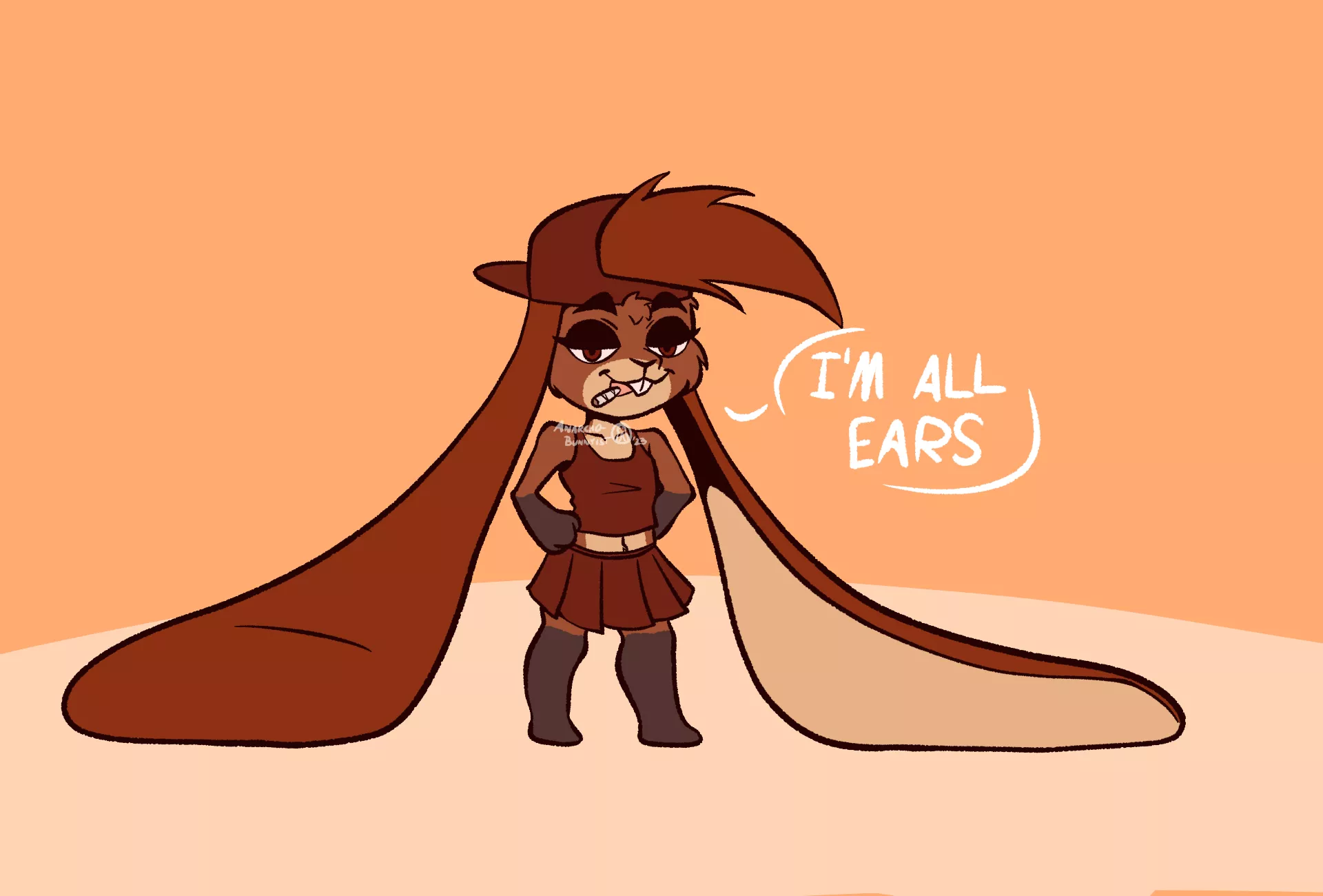 All ears (Art by me) posted by Anarcho-Bunnyist